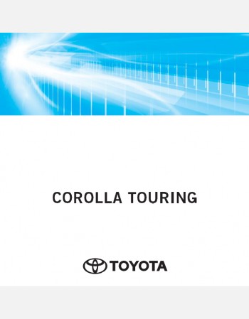 toyota corolla touring 2024-2025 owners manual